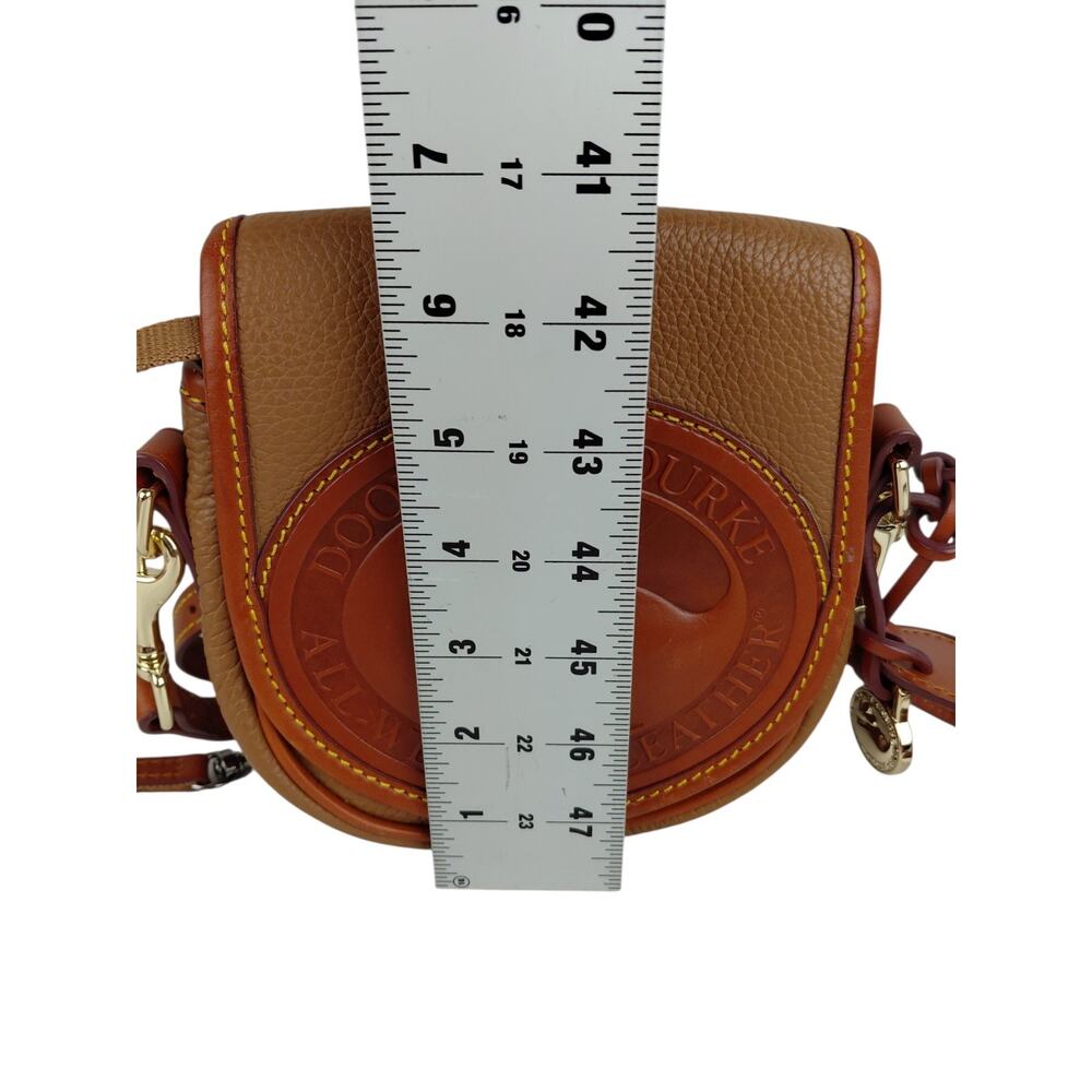 Dooney & Bourke All Weather Leather Big Duck Purse - Brown - Picture 7 of 14